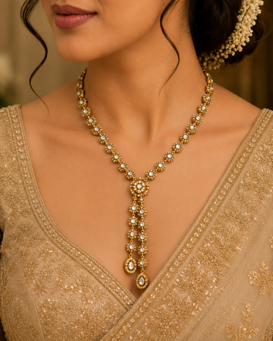 Antique Lariat Necklace