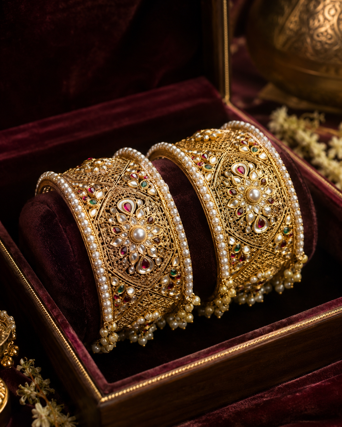 Pearl-Studded Pacheli
