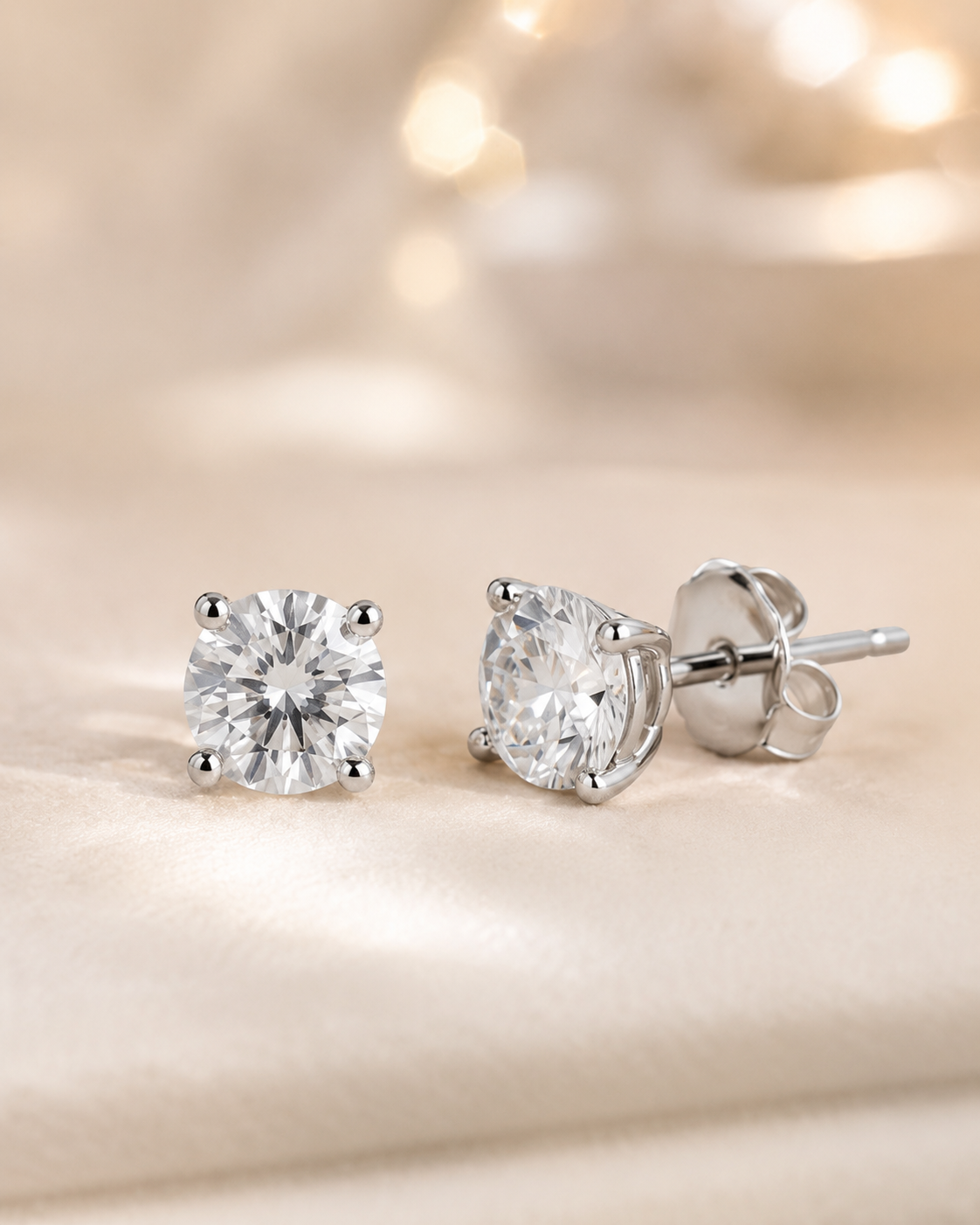 Diamond Stud Pair Set