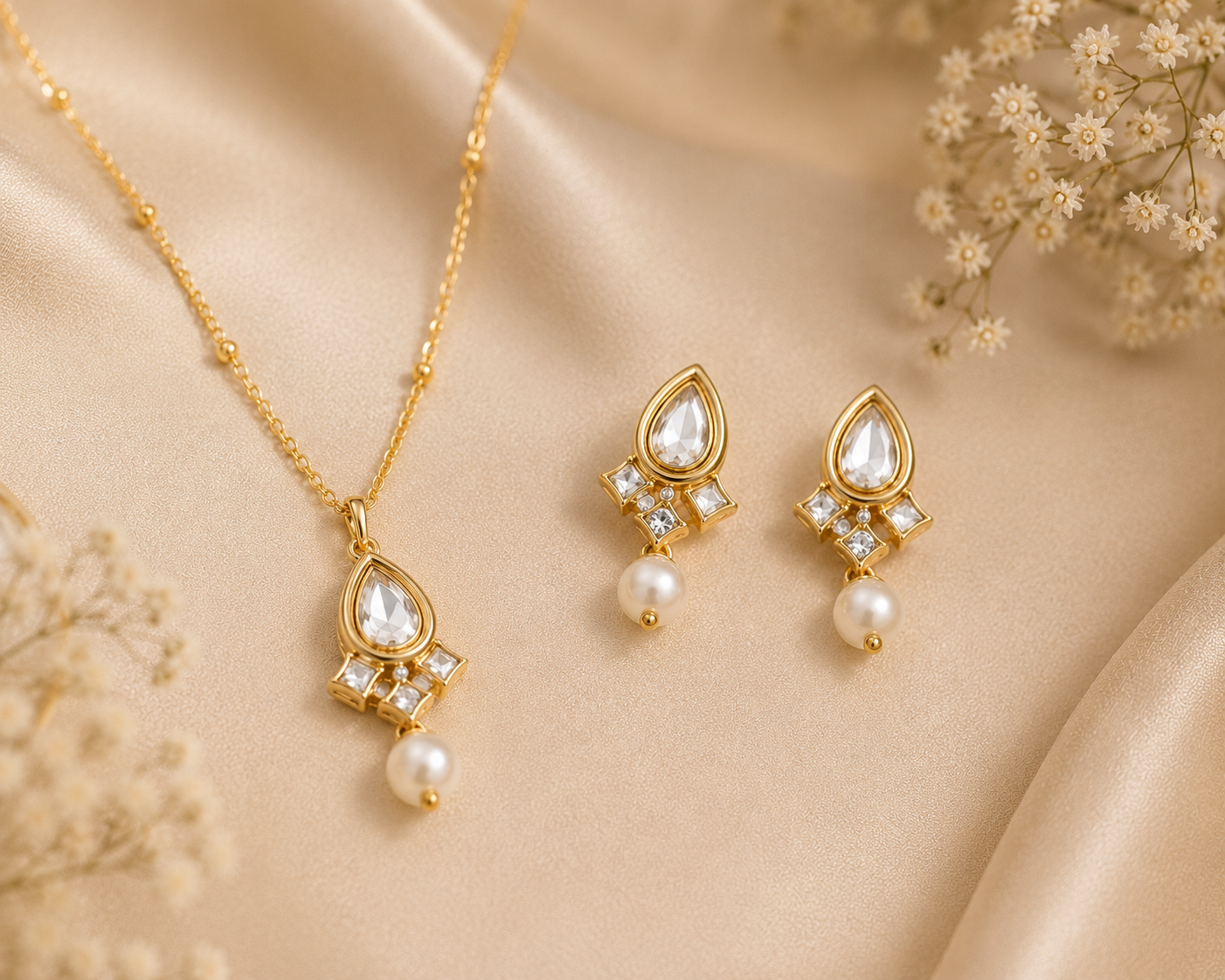 Pearl & Polki Mini Set