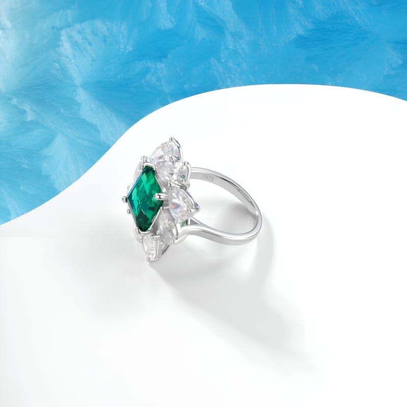 One-of-a-kind Emerald Ring