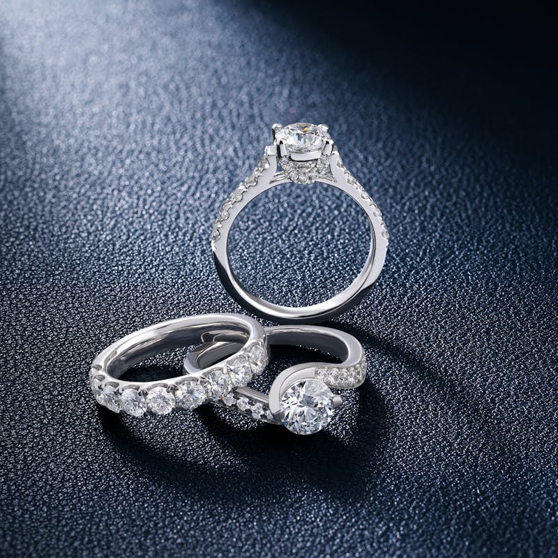 Ruby Halo Cocktail Ring