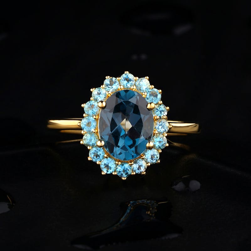 Topaz Cocktail Ring